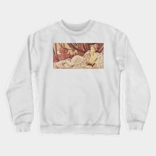 Dusk, Mucha Crewneck Sweatshirt